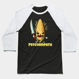 Psycornpath Cornhole Team Player Design Baseball T-Shirt